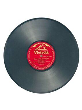 Mabel Garrison When I Was Seventeen 78 RPM 10 Inch Shellac Victrola 64808 VG+